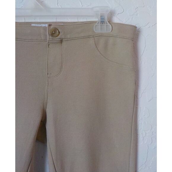 Old Navy Women 14 Beige Jeggins Ankle Pants Pull On Stretch Minimalist Casual - Picture 3 of 7